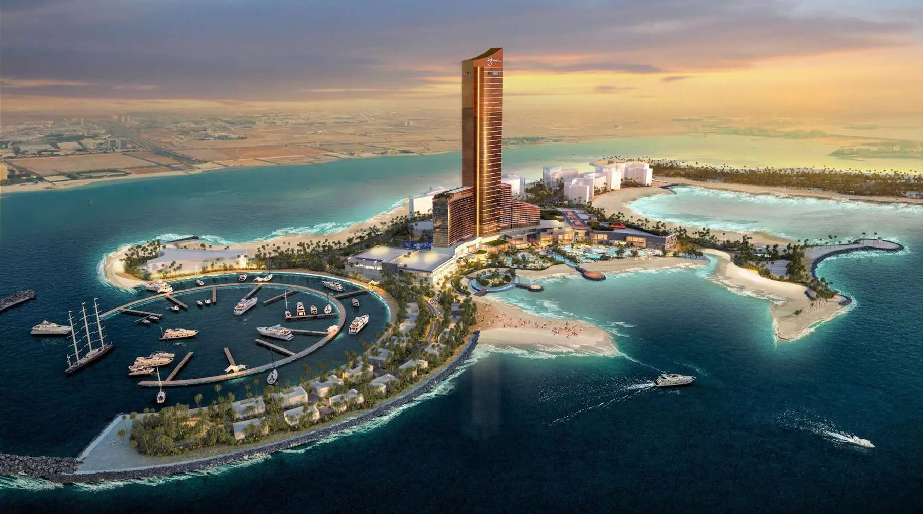 Al Marjan Island и Wynn Al Marjan